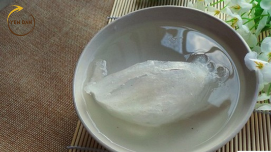 tổ yến ngâm nước lâu có sao không?