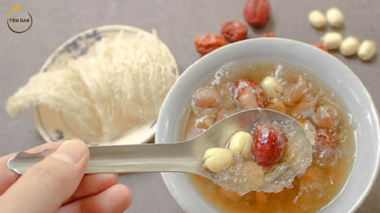 Cách làm tổ yến chưng đường phèn tại nhà